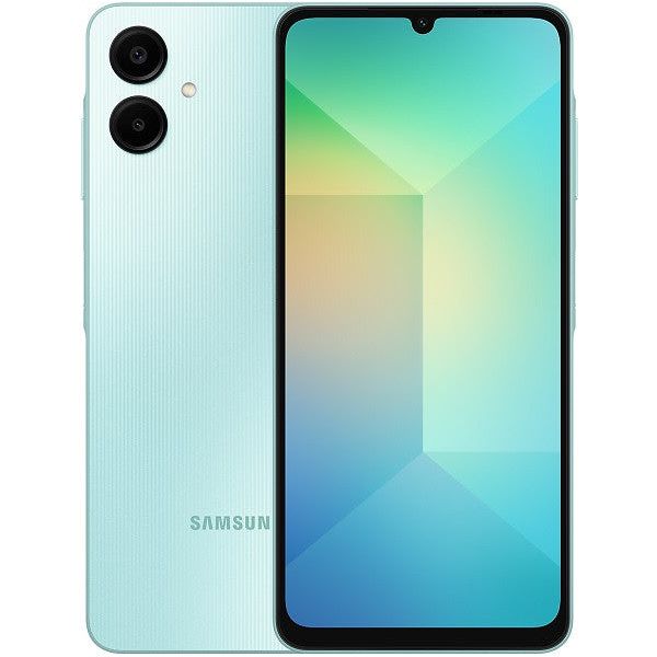 Samsung Galaxy A06 Dual SIM – 4GB RAM, 64GB Storage, Light Green, Unlocked (International Model)