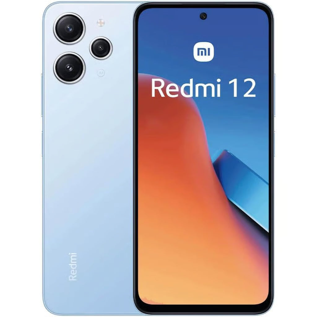 Xiaomi Redmi 12 – 8GB+128 GB, Blue – Unlocked (International Model)