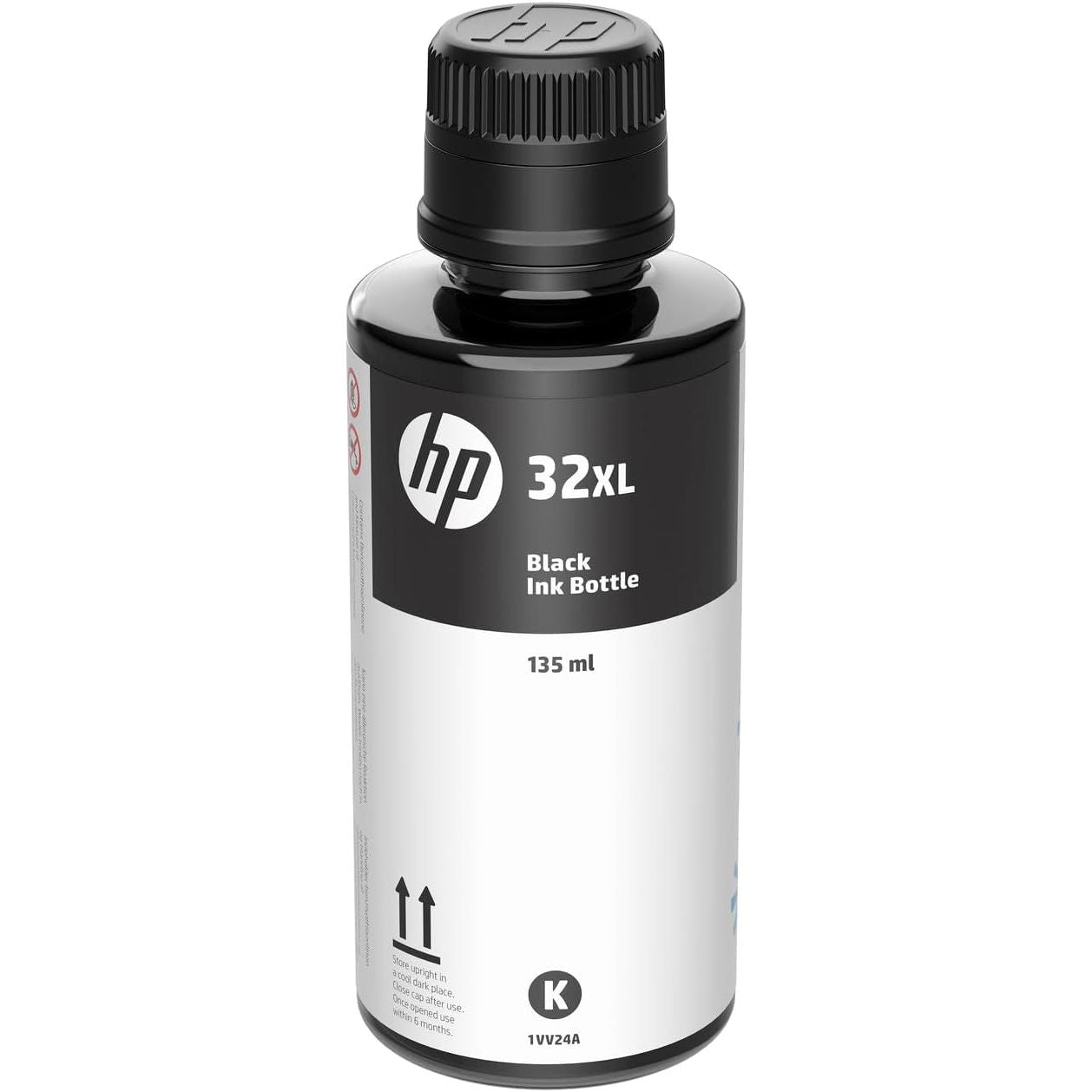 HP 1VV24AE 32XL Black Ink Bottle – 135 ml High-Yield Original Ink