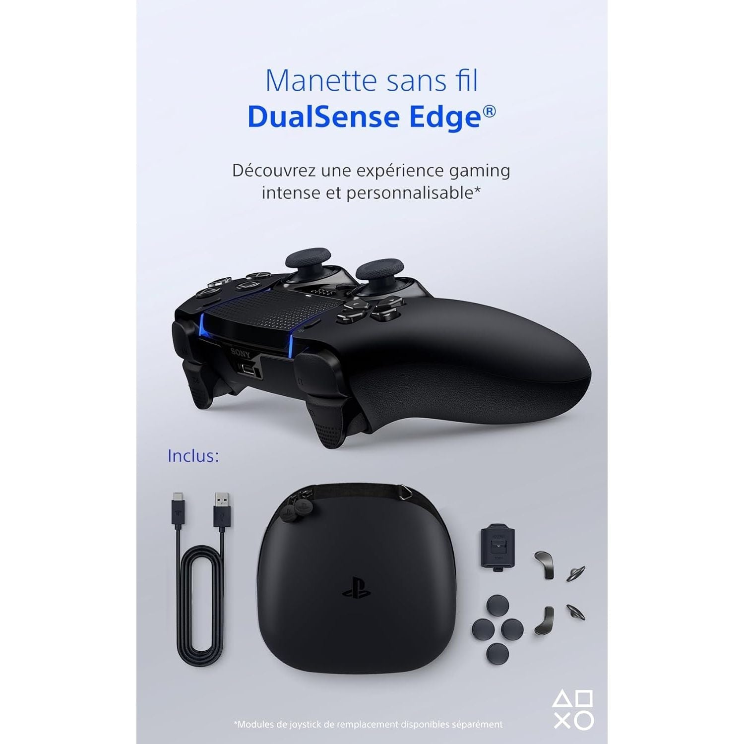 Playstation DualSense Edge Controller for PS5 – Wireless, Ultra-Customisable - Black