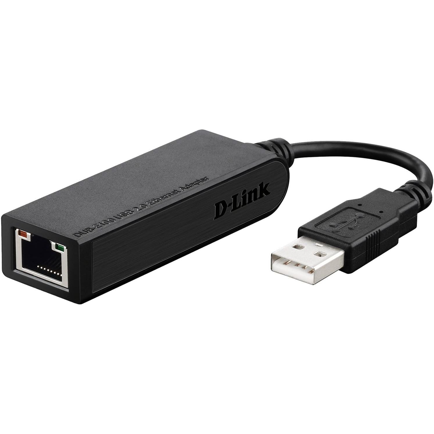 D-Link DUB-E100 High-Speed USB 2.0 Fast Ethernet Adapter – 10/100 Mbps, Plug & Play, Compact Design