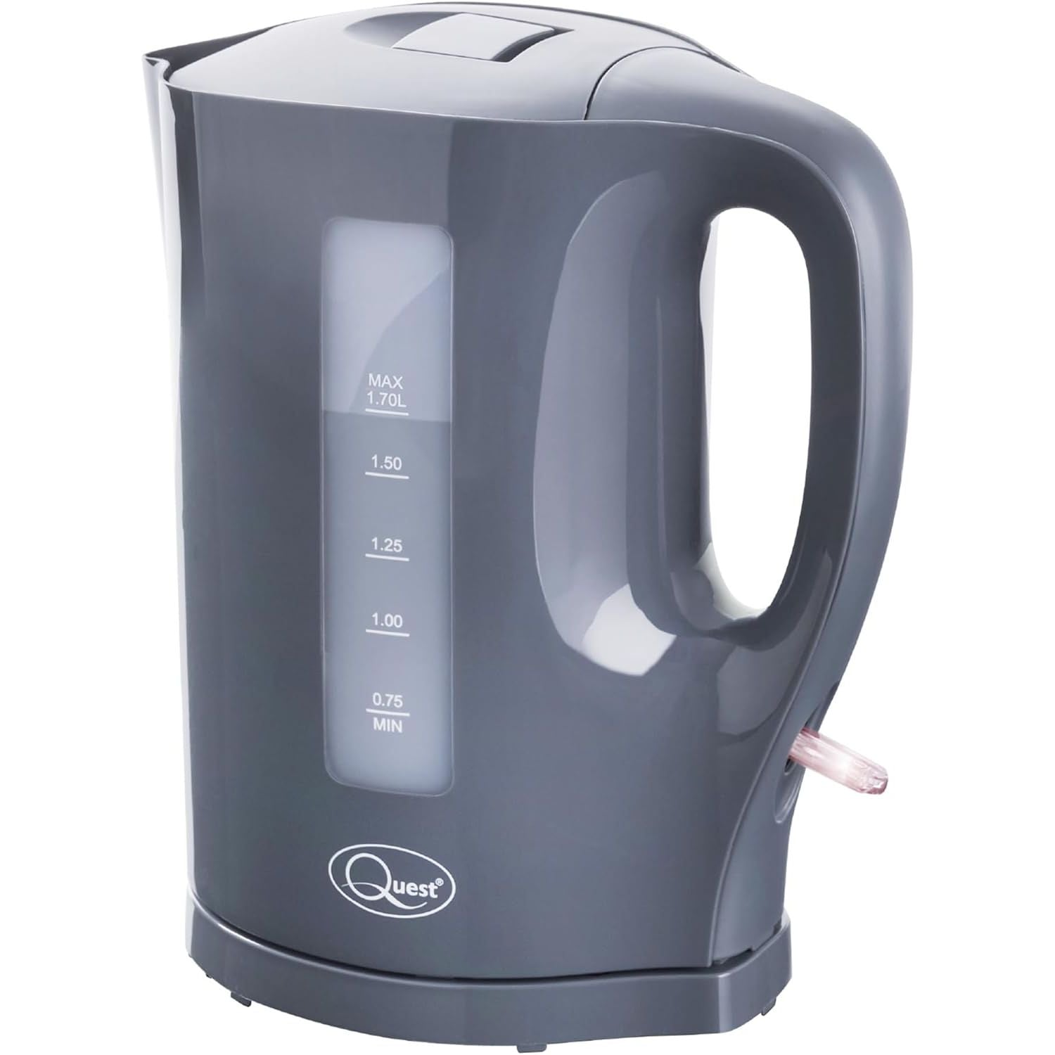 Quest 1.7 Litre Electric Kettle – Grey