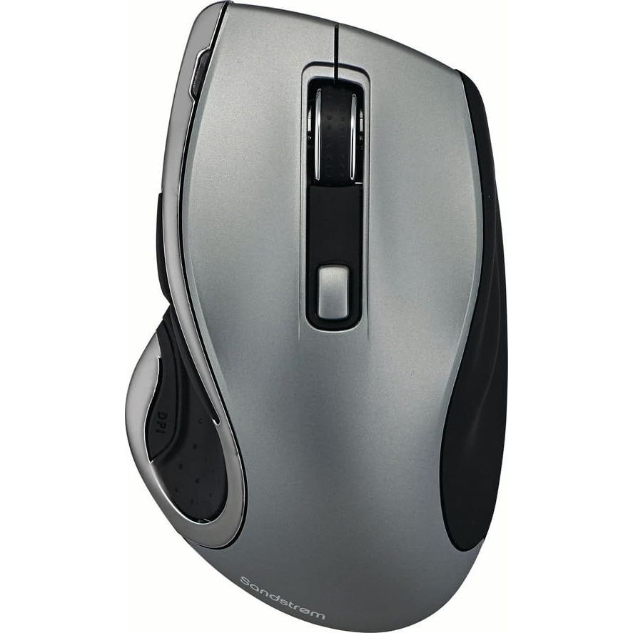 Sandstrom SMWLHYP15 Wireless Bluetrack Mouse – PC/Mac Compatible