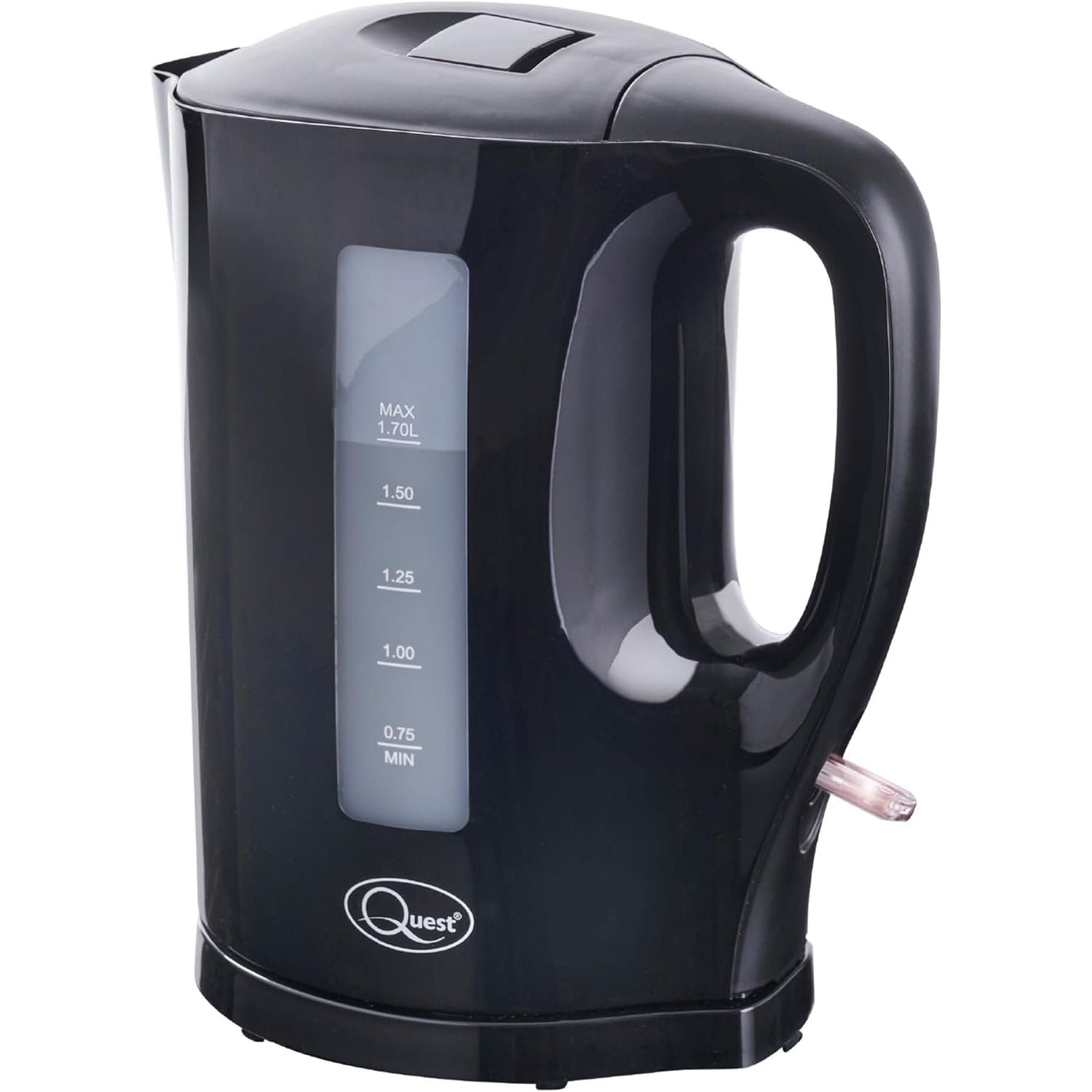 Quest 1.7 Litre Electric Kettle – Black