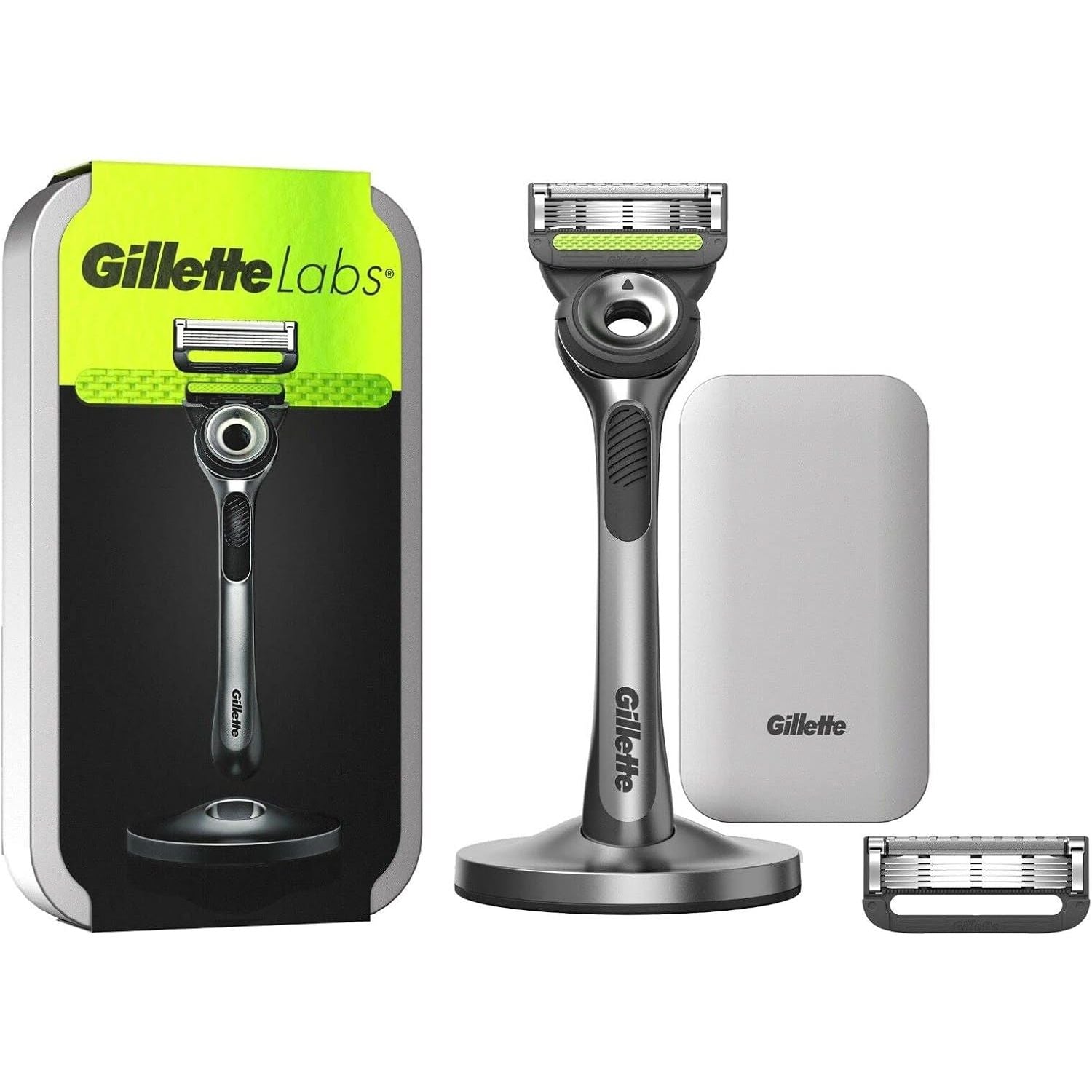 Gillette Labs Men’s Razor with Exfoliating Bar & Travel Case