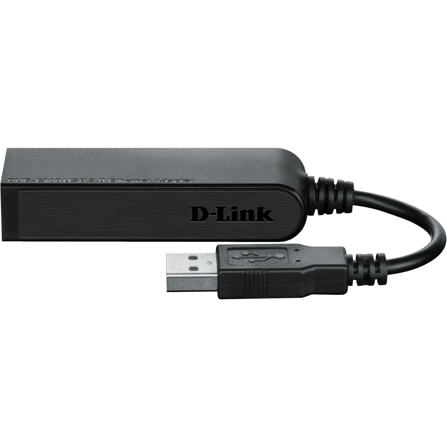 D-Link DUB-E100 High-Speed USB 2.0 Fast Ethernet Adapter – 10/100 Mbps, Plug & Play, Compact Design