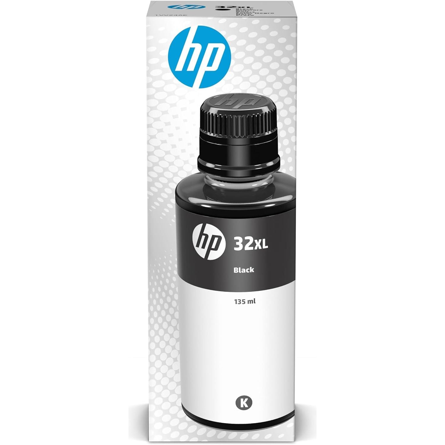 HP 1VV24AE 32XL Black Ink Bottle – 135 ml High-Yield Original Ink