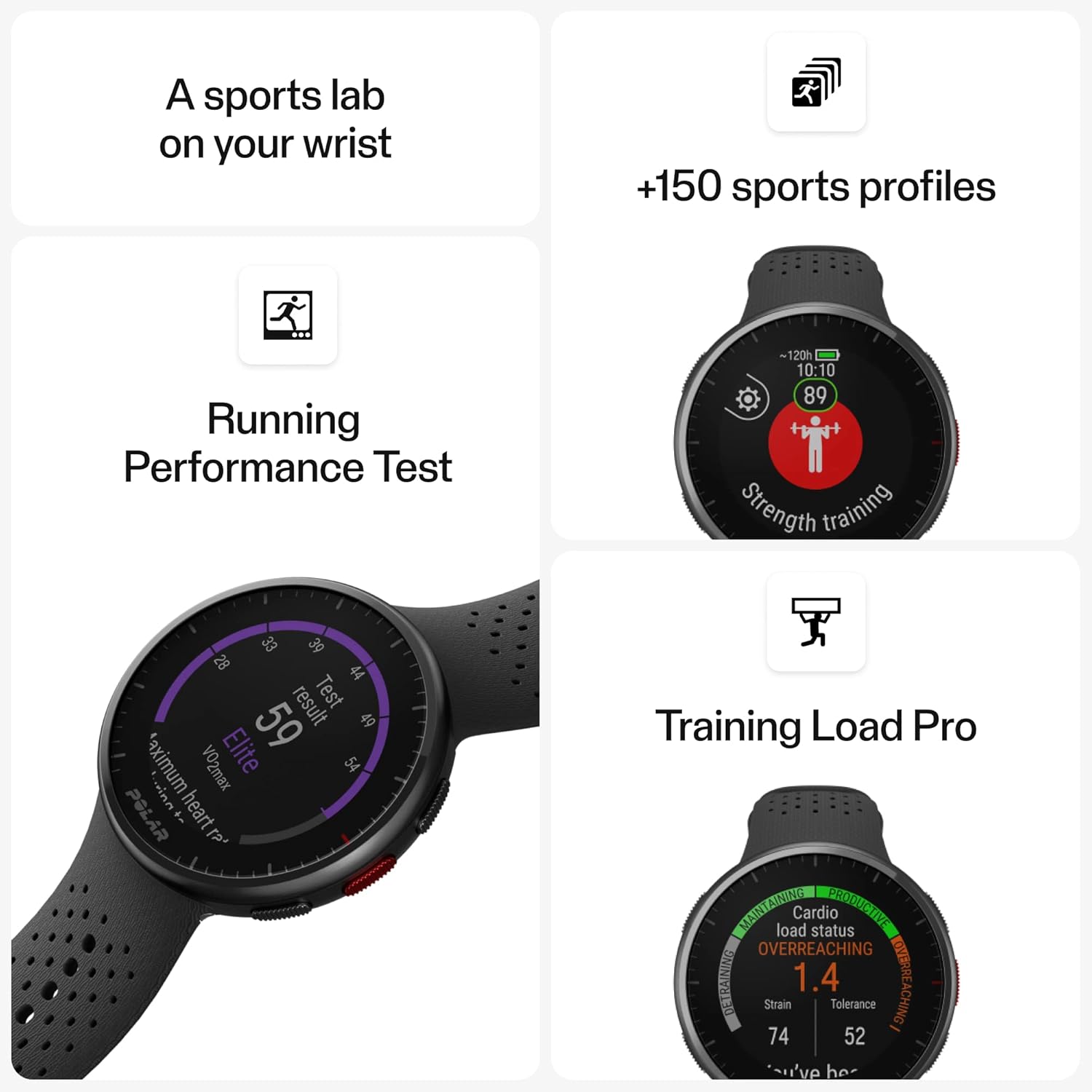 Polar Pacer Pro – Advanced GPS Sports Watch with Wrist Heart Rate Monitor