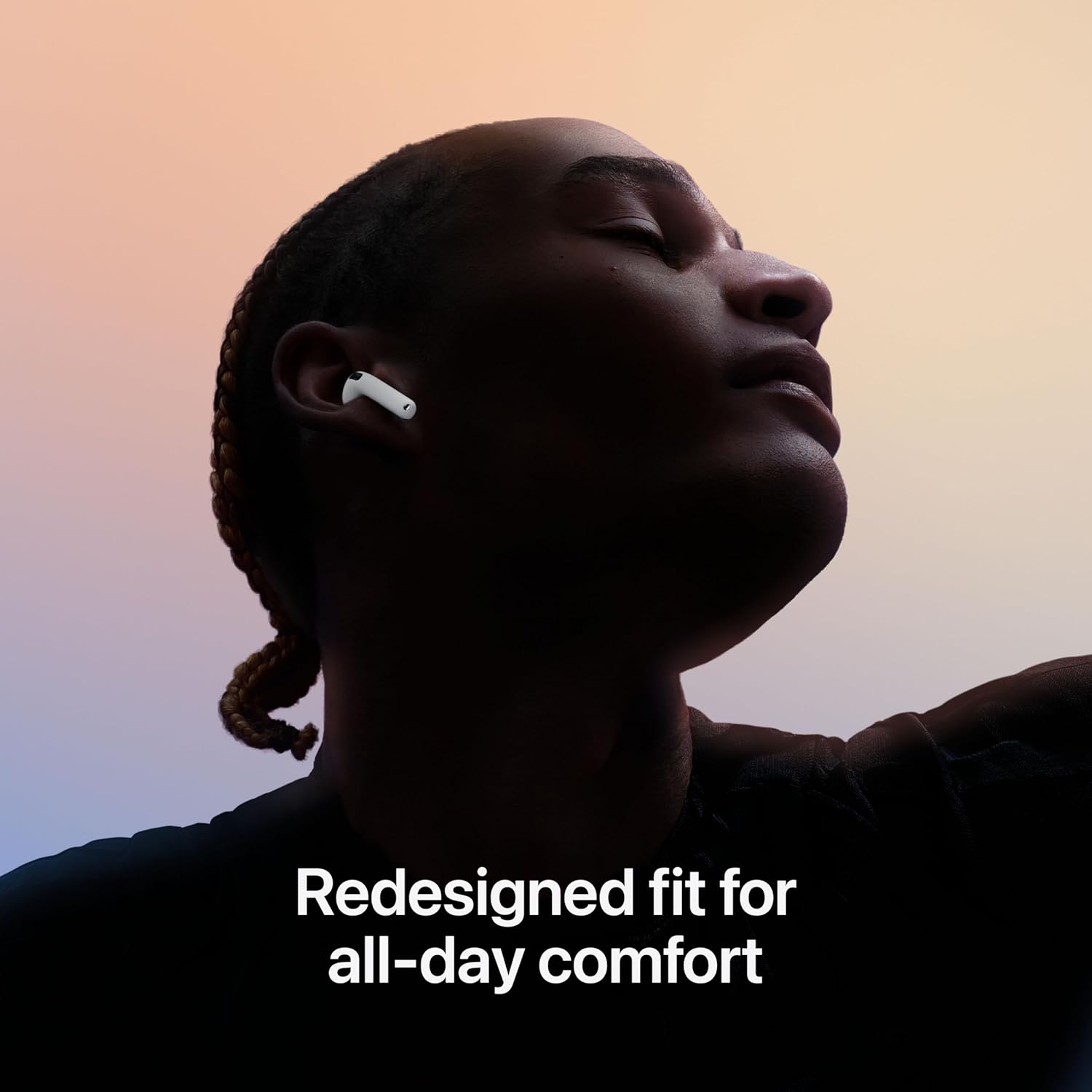 Apple AirPods 4 with USB-C – Active Noise Cancellation, Bluetooth, Adaptive Audio, Wireless Charging