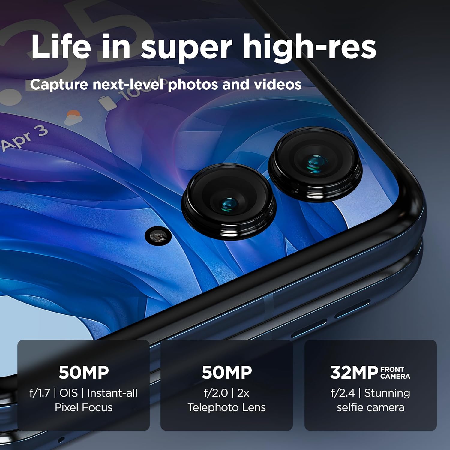 Motorola Moto Razr 50 Ultra – 12GB RAM, 512GB Storage, Midnight Blue