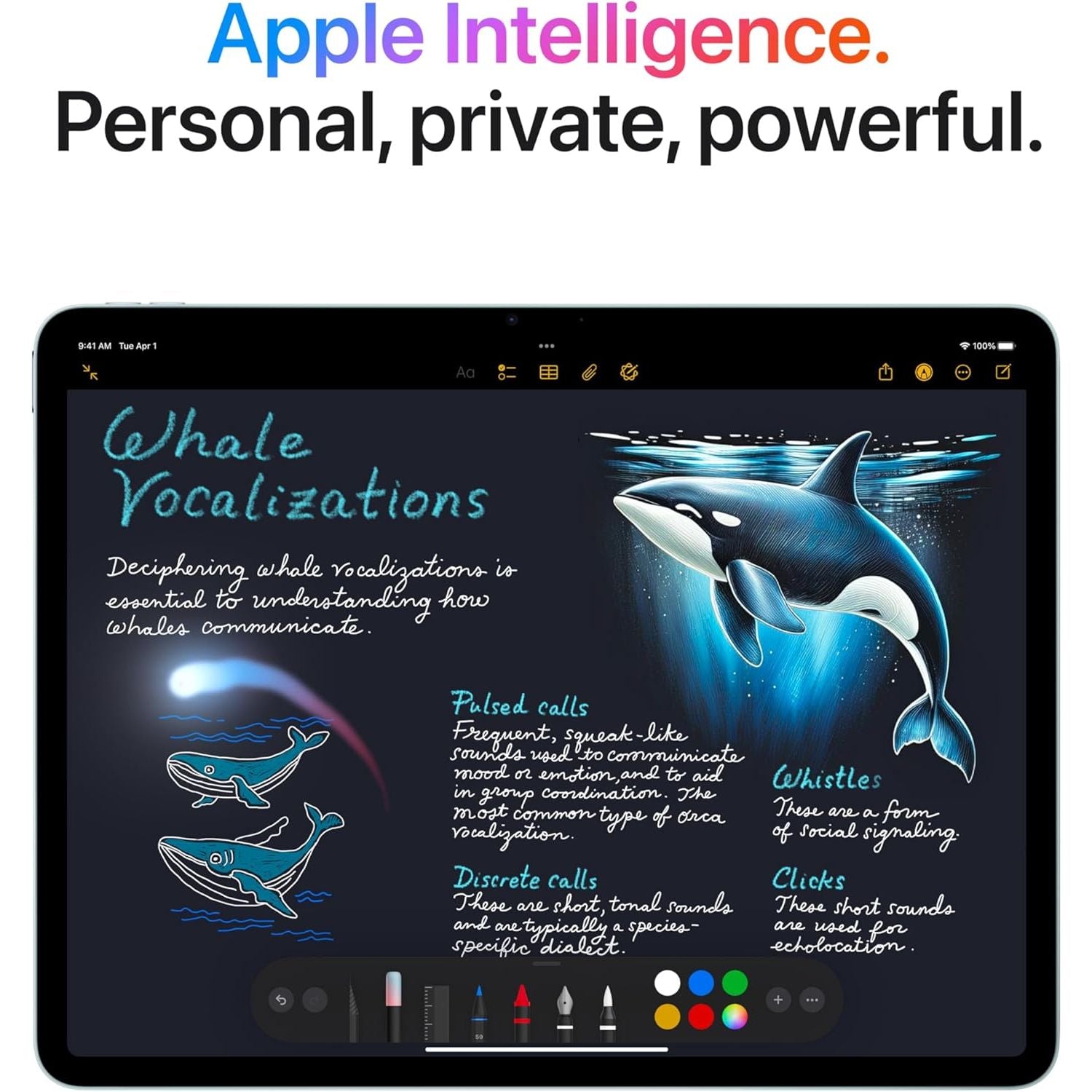 Apple iPad Air 11" M3 Chip – 128GB, Liquid Retina, Wi-Fi 6E, Touch ID, Blue