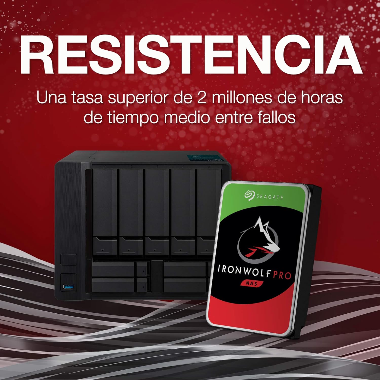 Seagate IronWolf Pro 12 TB NAS Internal Hard Drive – Model ST12000NE0008
