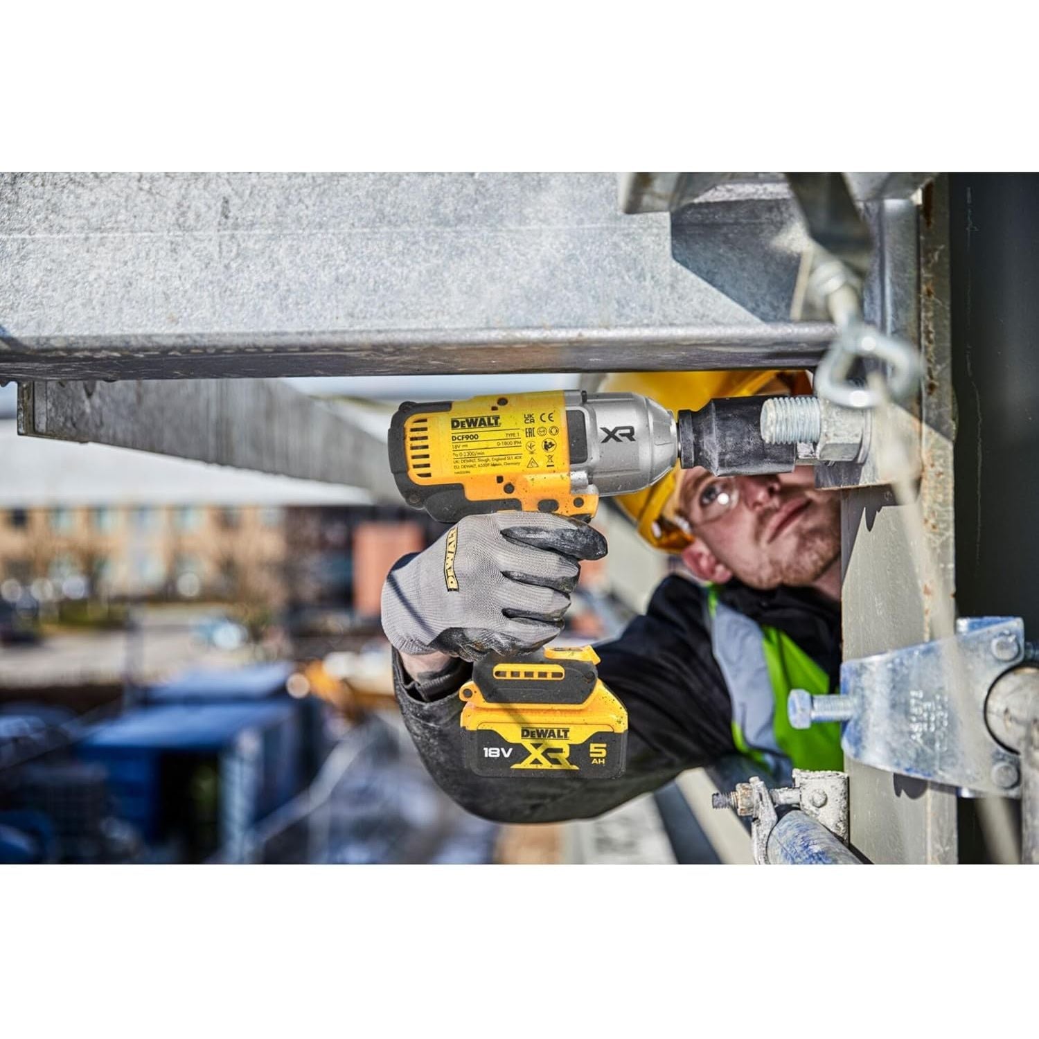DEWALT DCF900N-XJ 18V XR Brushless 1/2" High Torque Impact Wrench – Bare Unit (Hog Ring)