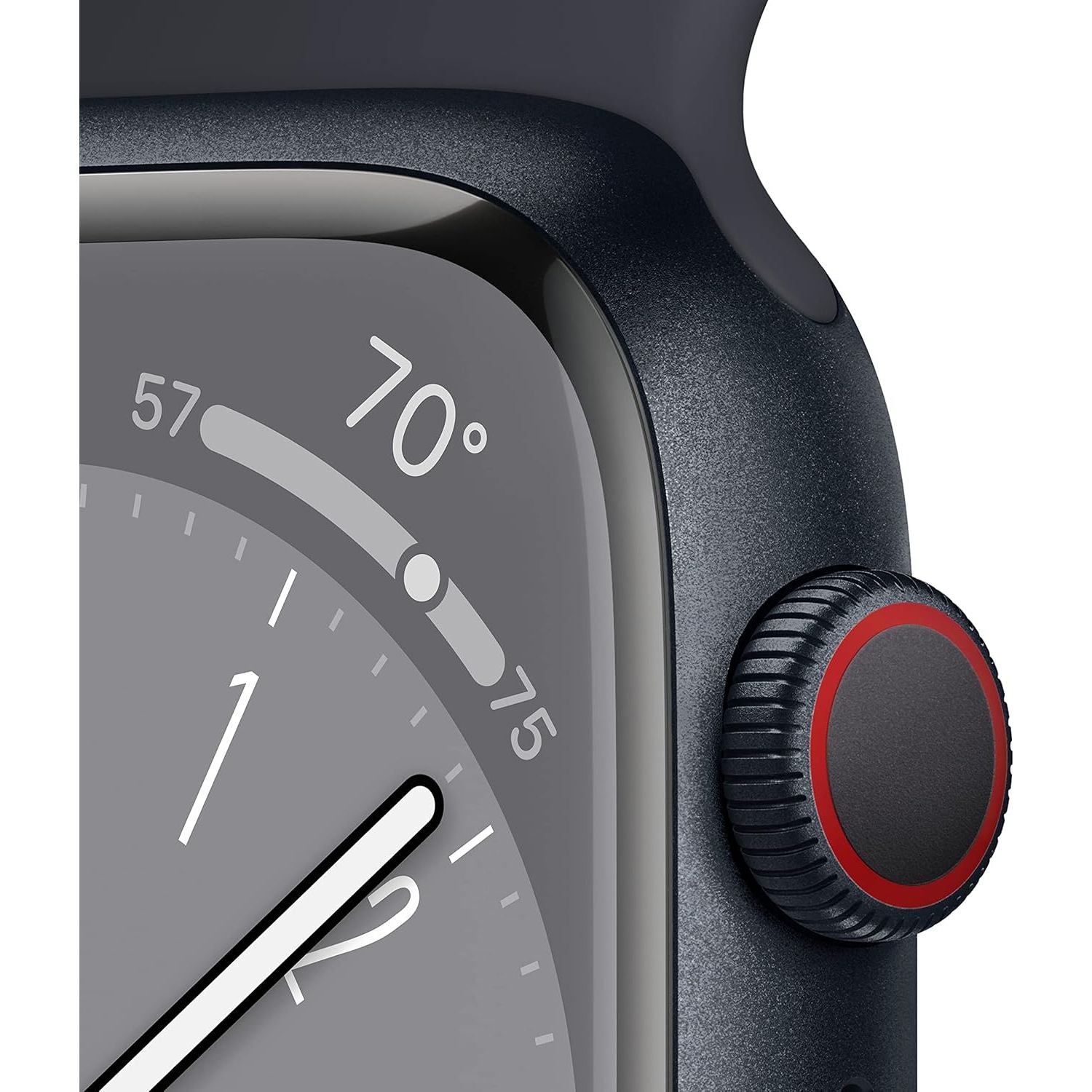 Apple Watch Series 8 GPS + Cellular – 45mm Midnight Aluminium Case