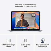 Apple MacBook Air 15.12" M3 (8-CPU, 8-GPU) – 8GB RAM, 256GB SSD, Midnight