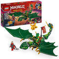 LEGO NINJAGO Lloyd’s Green Forest Dragon Figure – Building Toy with 2 Minifigures (71829)