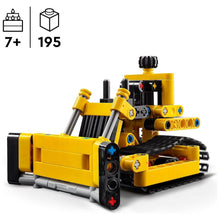 LEGO Technic Heavy-Duty Bulldozer Set – Construction Vehicle Toy with Realistic Features (Ages 8+)