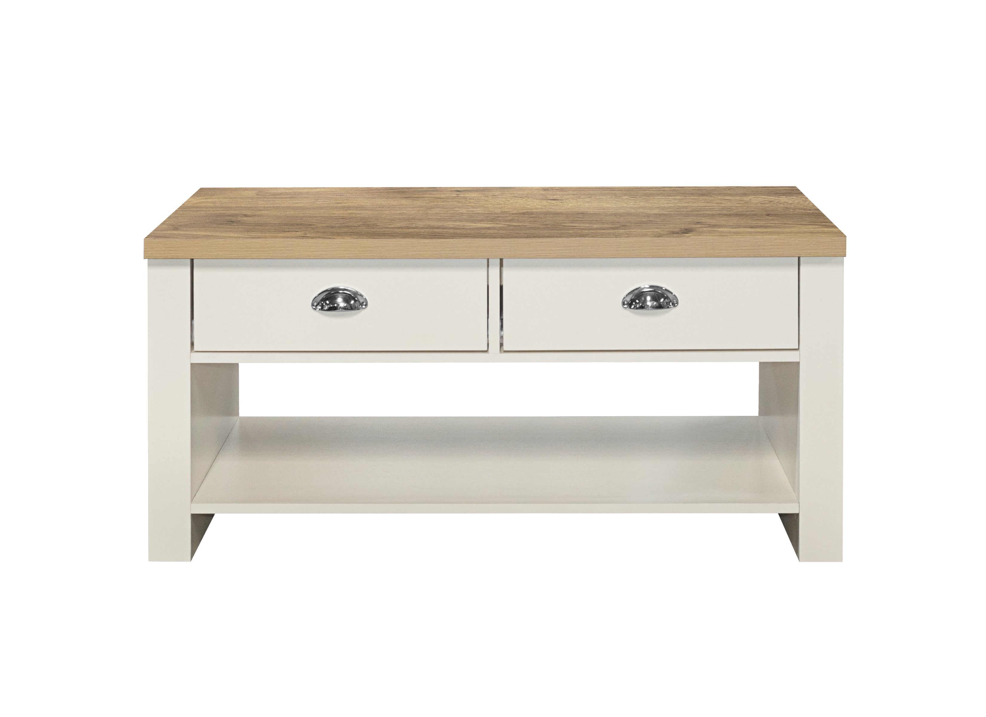 Highgate 2 Drawer Coffee Table-4