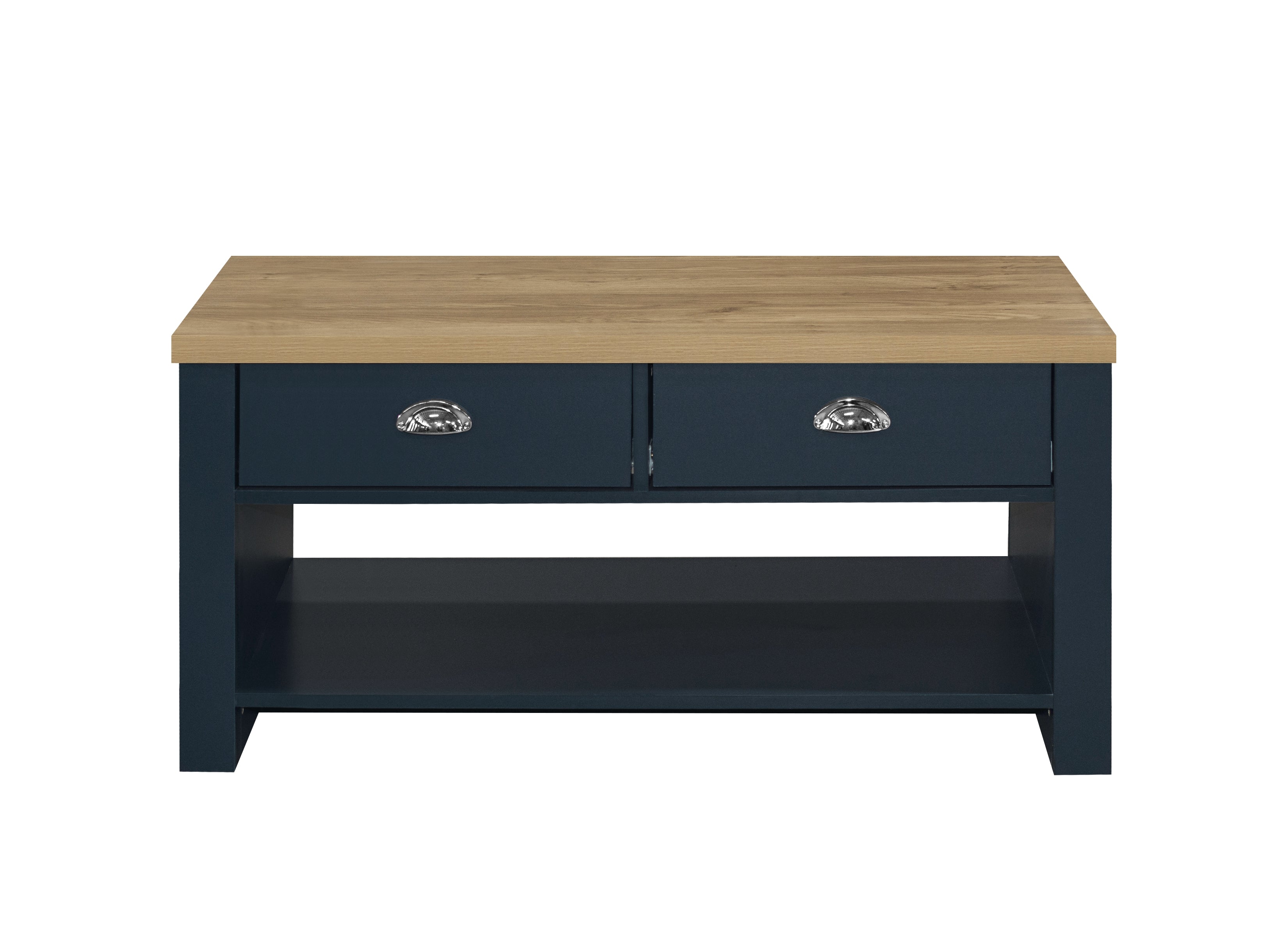 Highgate 2 Drawer Coffee Table-3