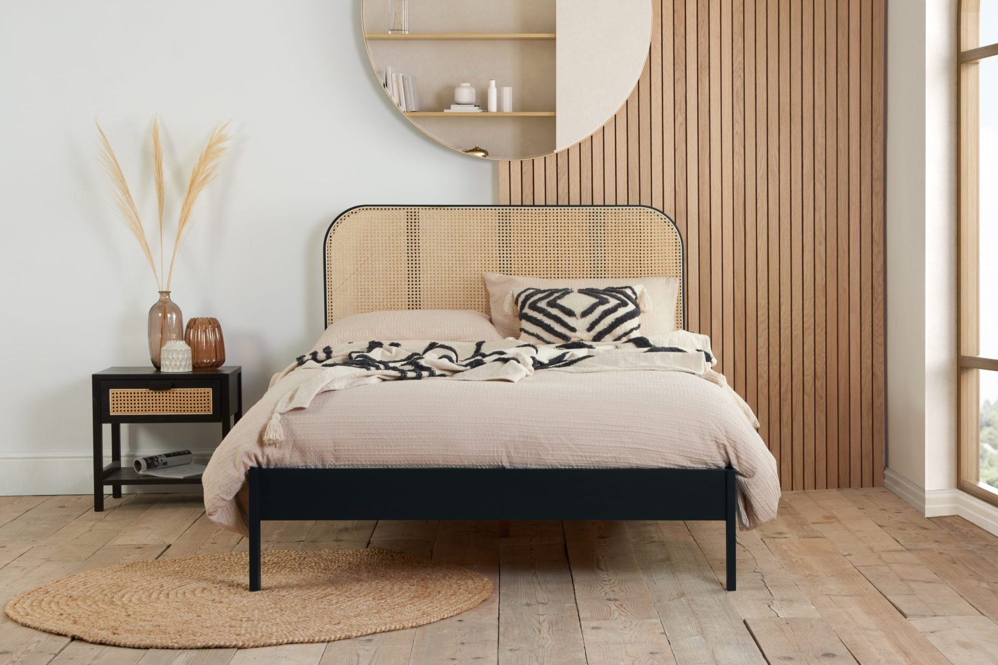 Margot Double Rattan Bed-1