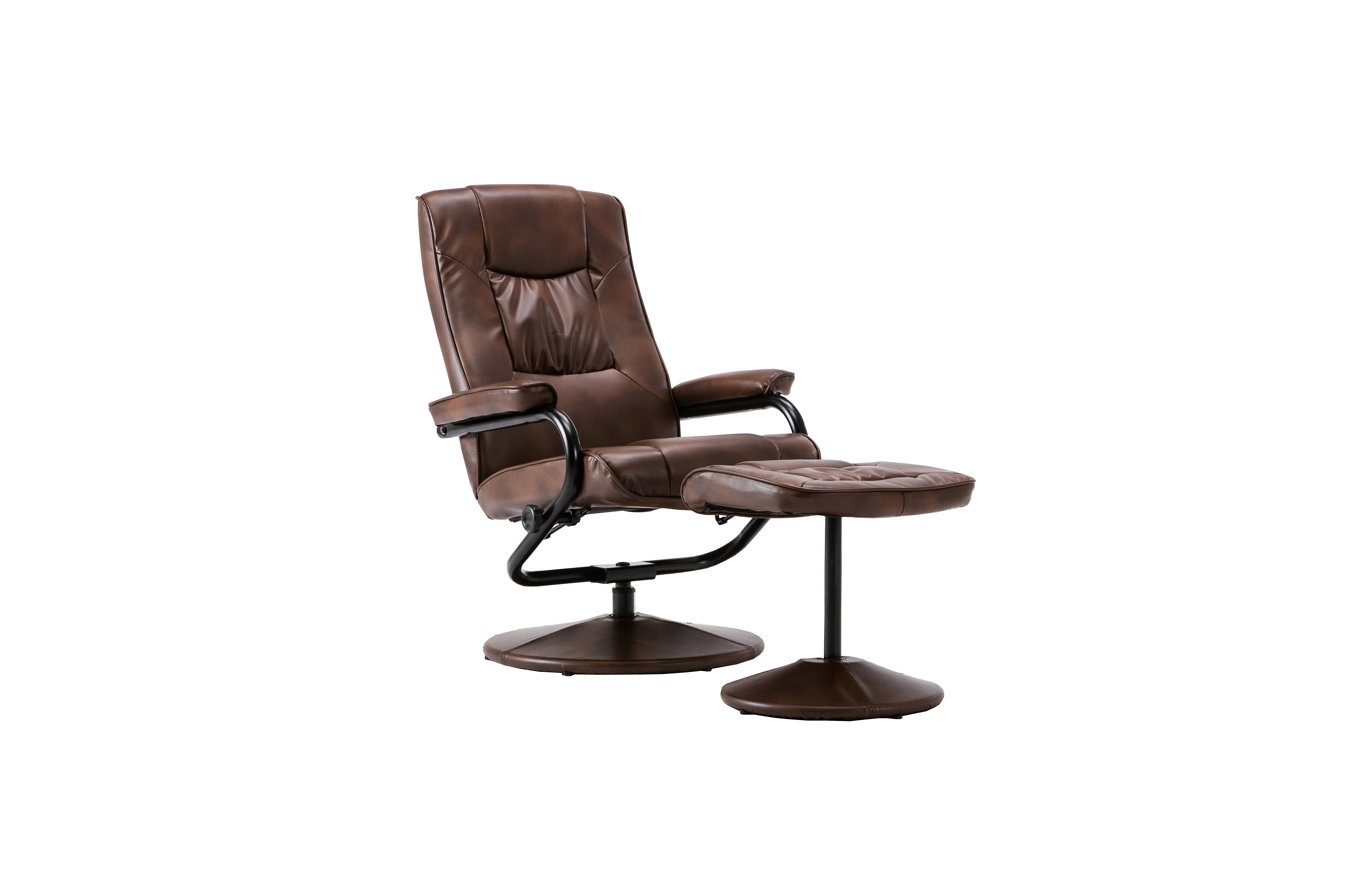 Memphis Swivel Chair & Footstool-3