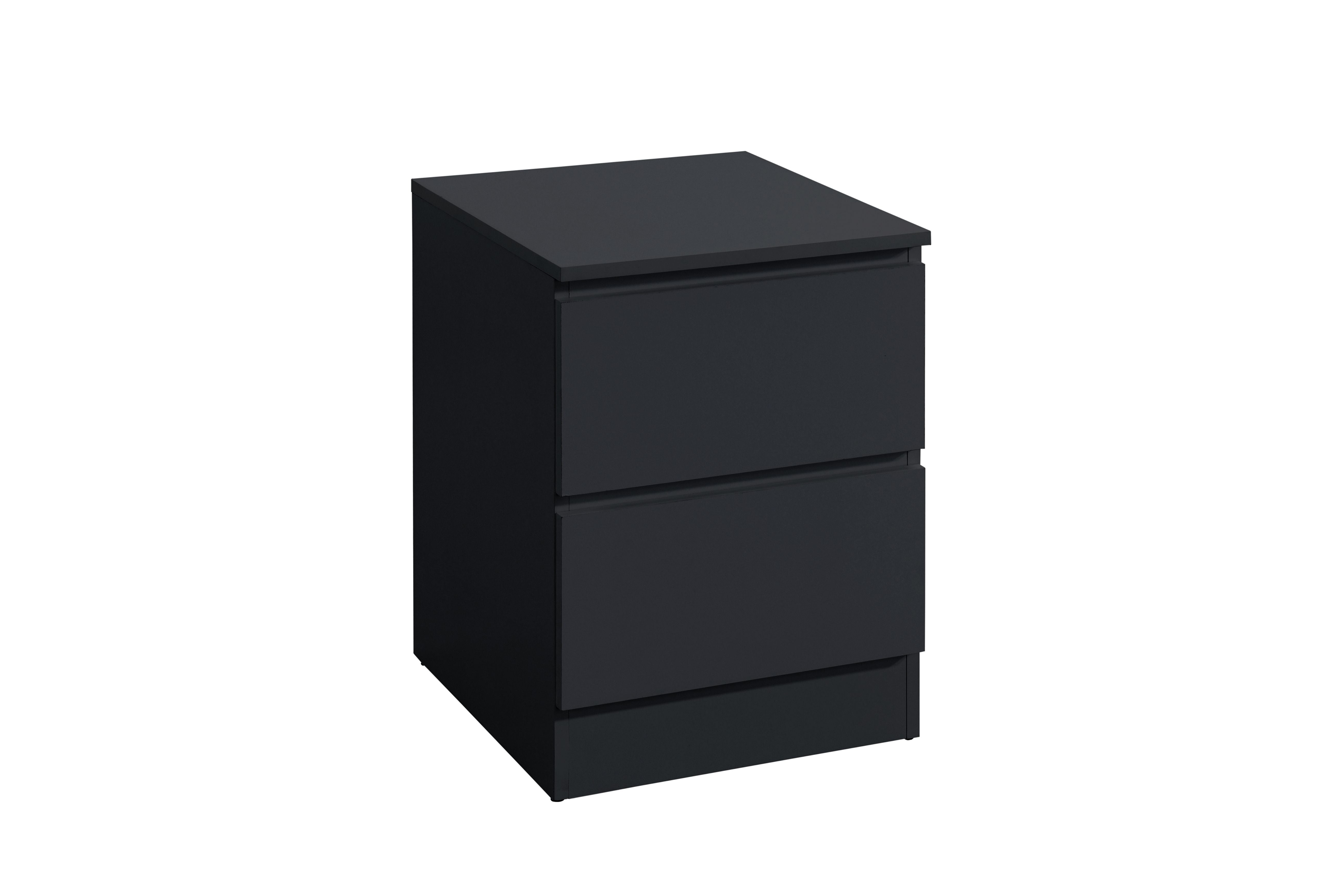 Oslo 2 Drawer Bedside-4