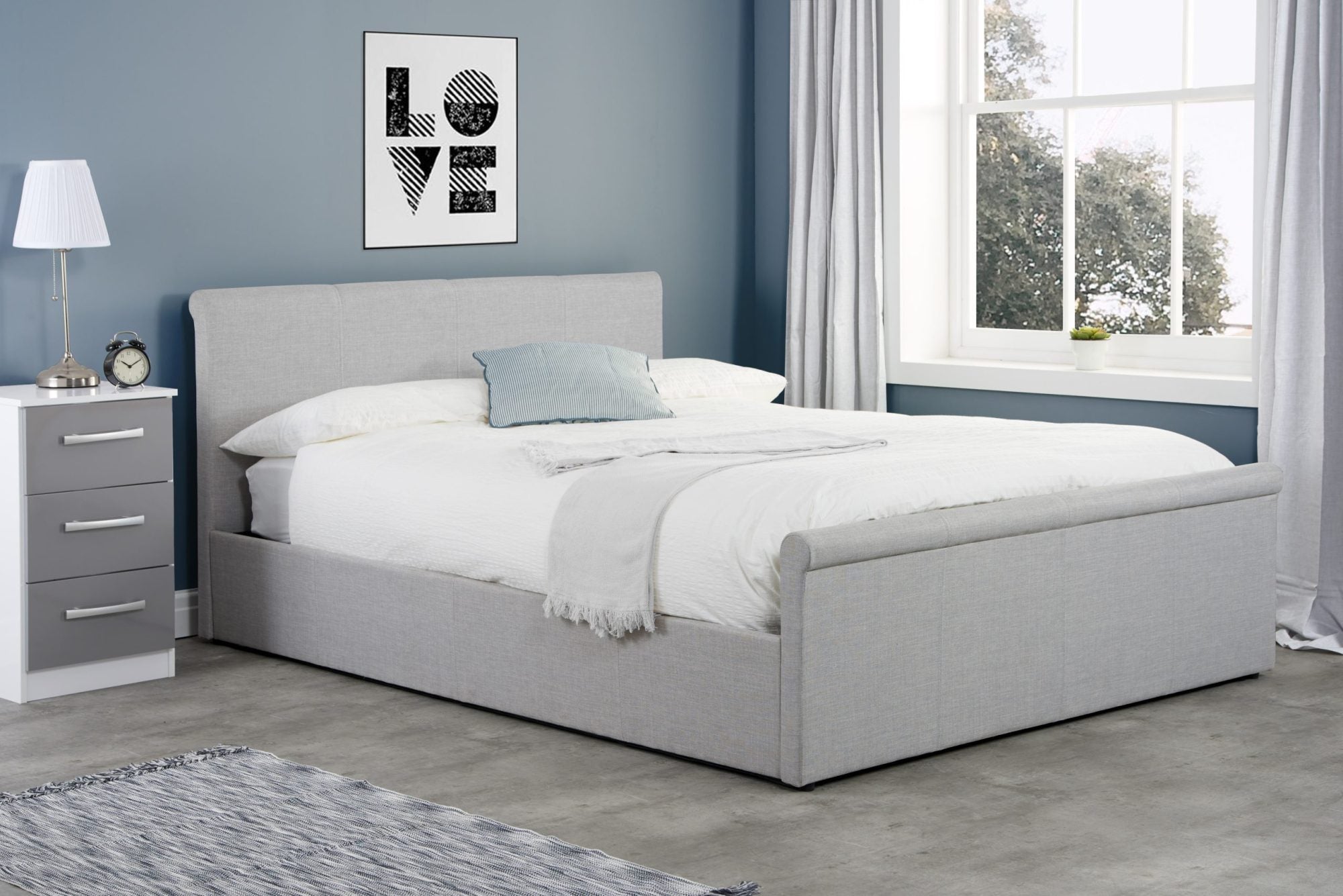 Stratus King Ottoman Bed-1