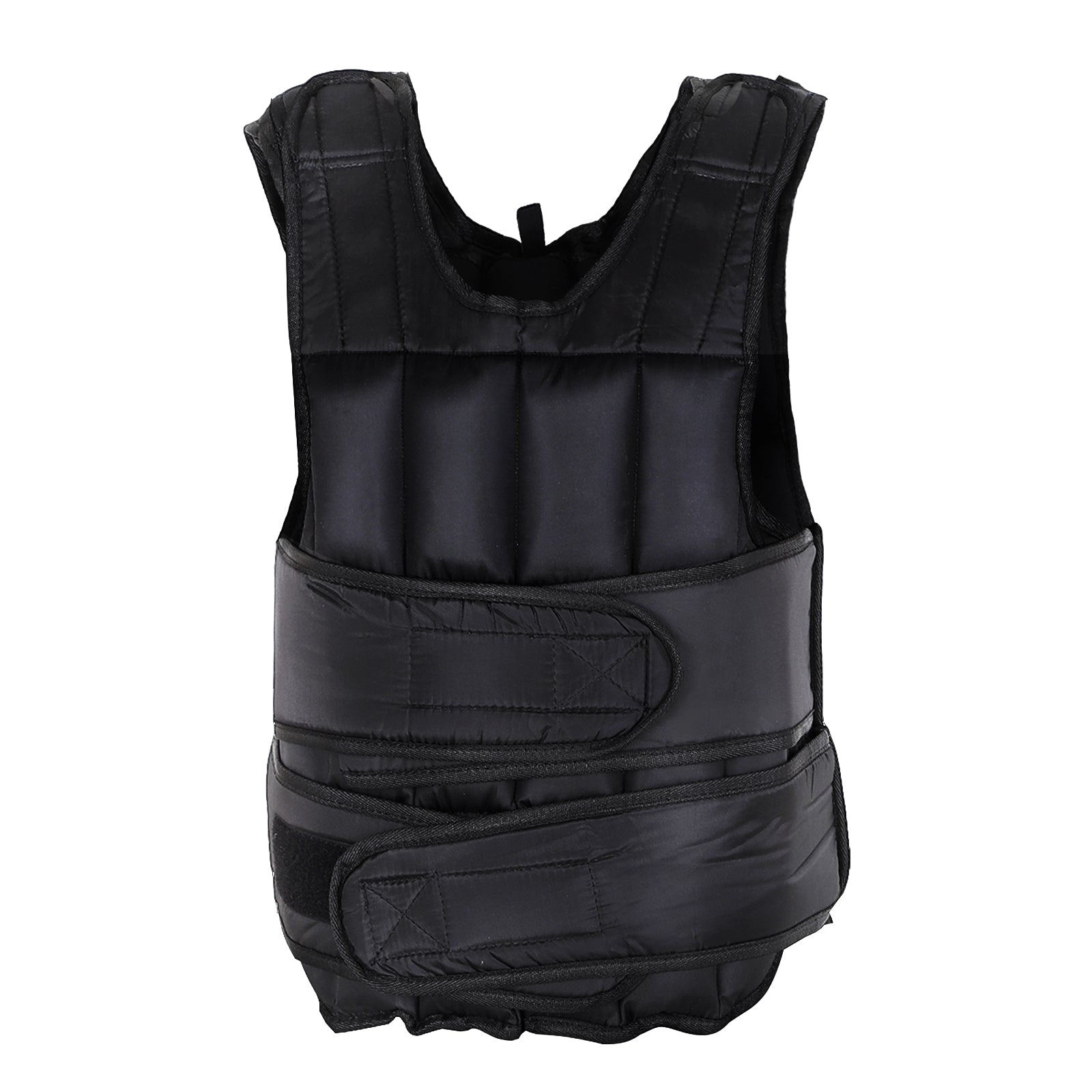 15kg Adjustable Metal Sand Weight Vest Black-0