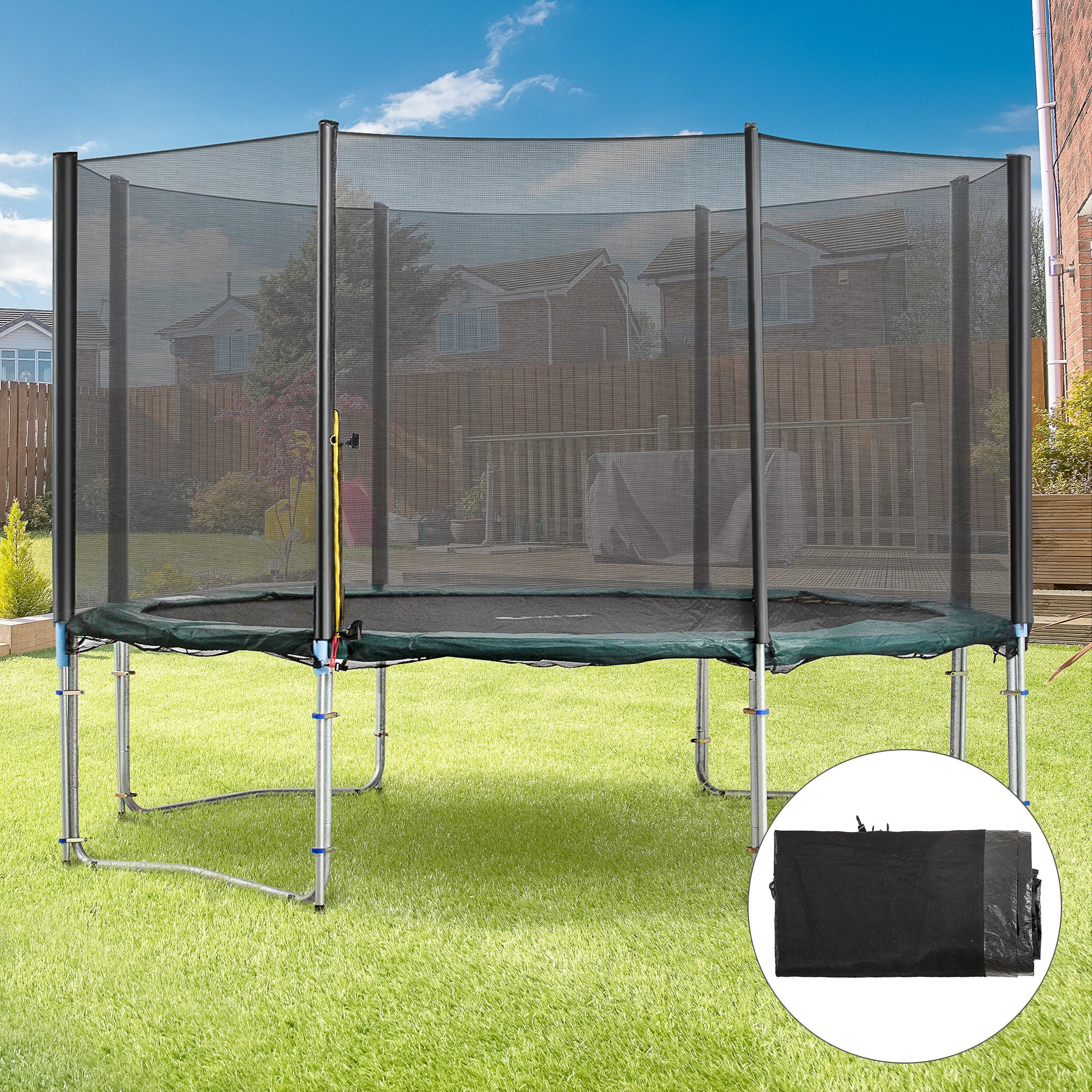 13ft Trampoline Enclosure Net-1