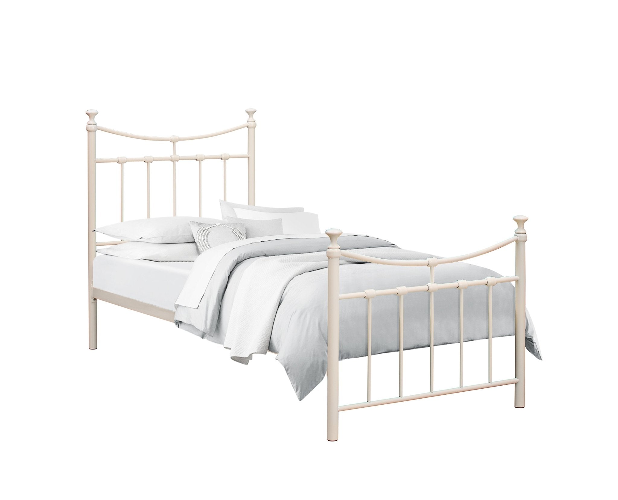 Emily Single Bed - Cream-1