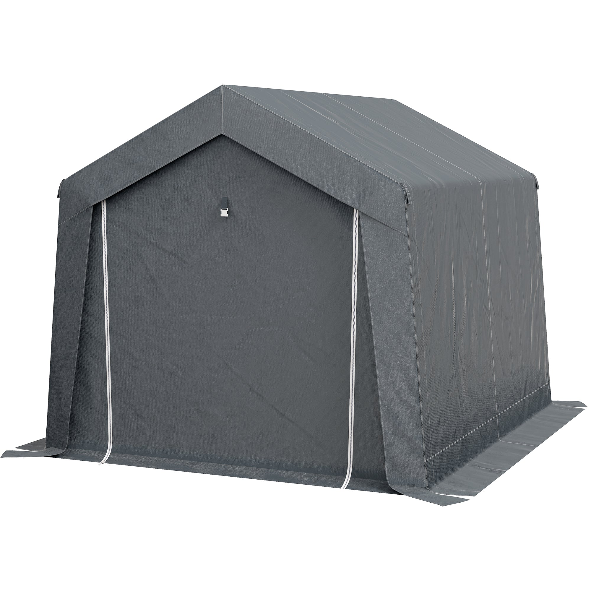 3 x 3(m) Waterproof Portable Shed, Garden Storage Tent with Ventilation Window, for Bike, Motorbike, Garden Tools-0