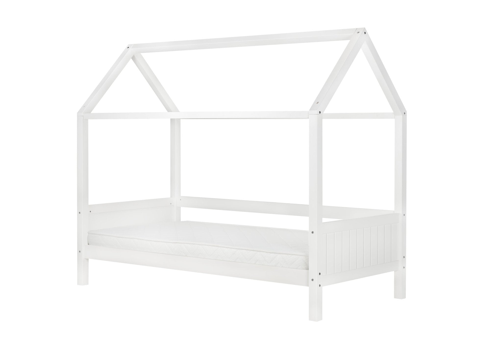 Home Single Bed - White-4