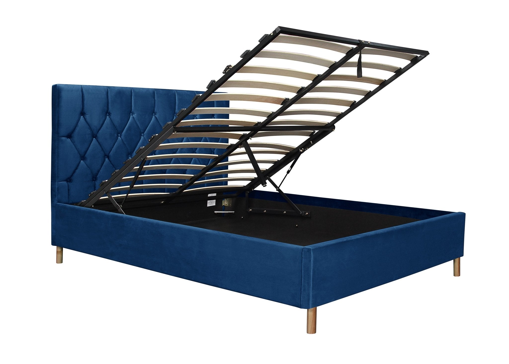 Loxley Double Ottoman Bed-2