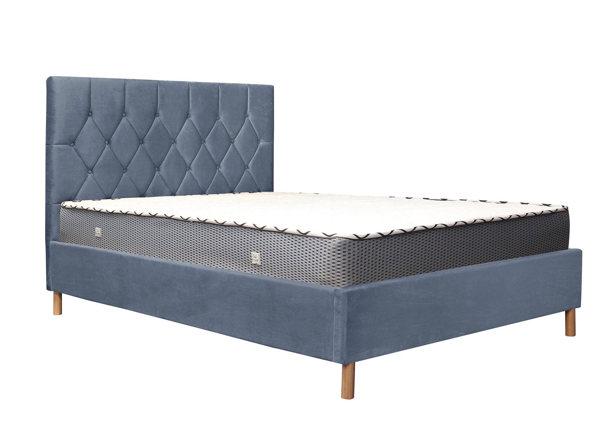 Loxley Small Double Ottoman Bed Grey-2