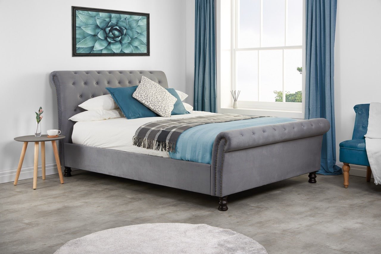 Opulence Double Bed Grey-0