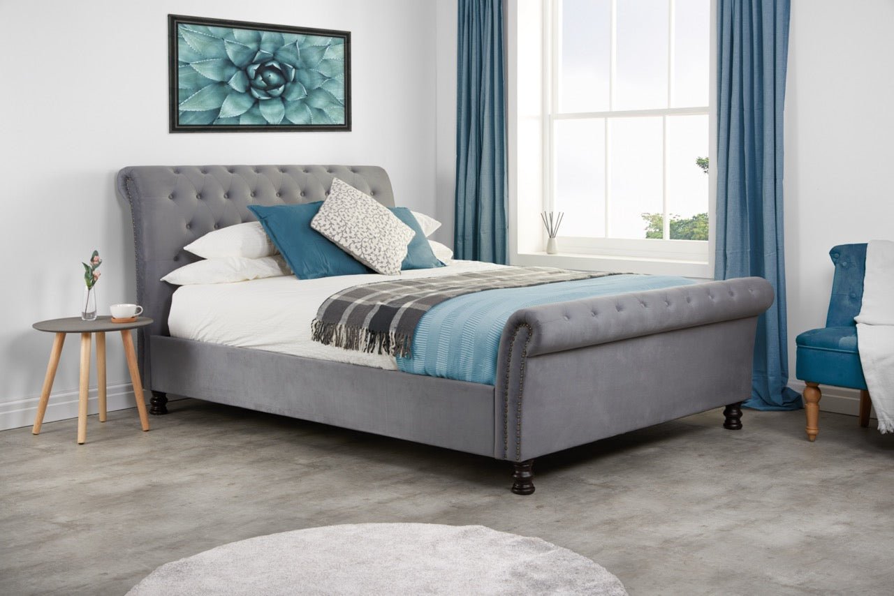 Opulence King Bed Grey-0