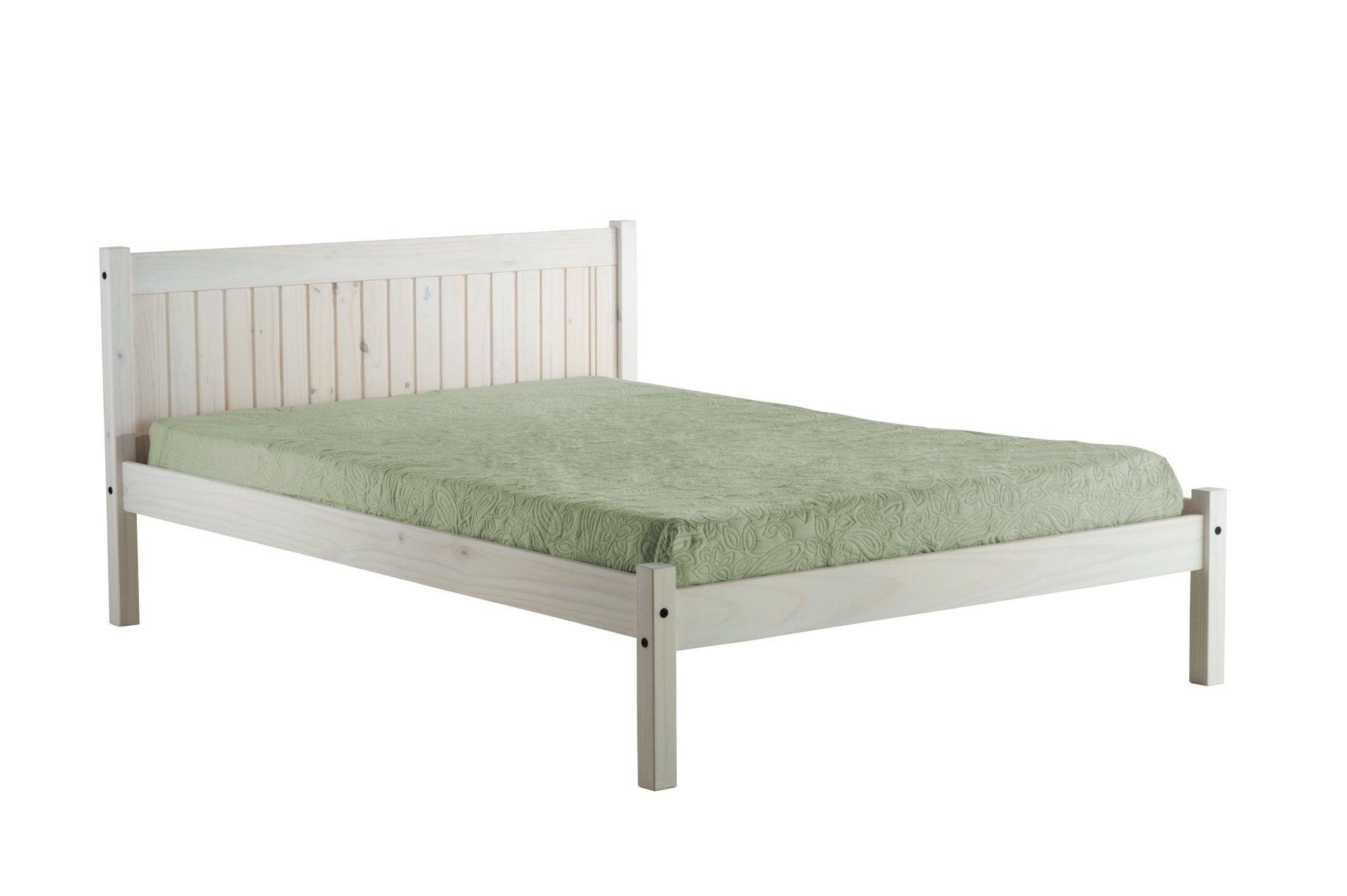 Rio Small Double Bed White-3