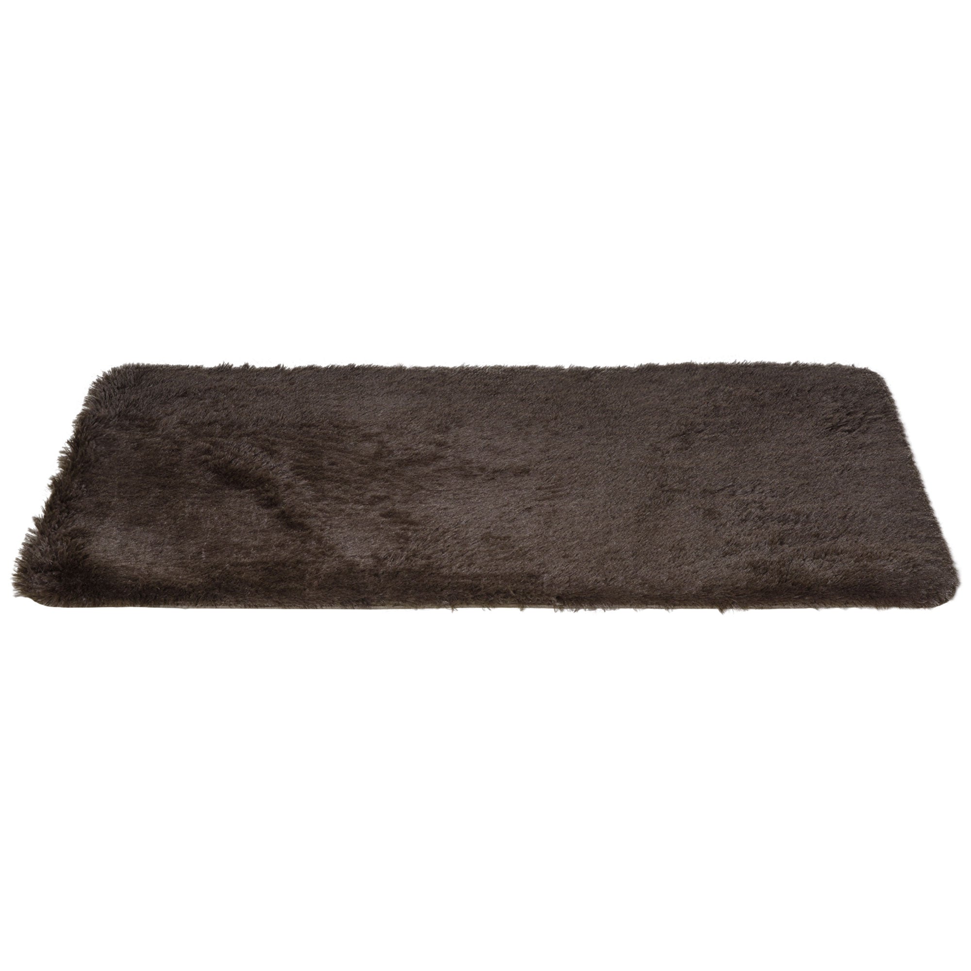 Brown Fluffy Rug, Shaggy Area Rugs Carpet for Living Room, Bedroom, Dining Room, 90x150 cm-0