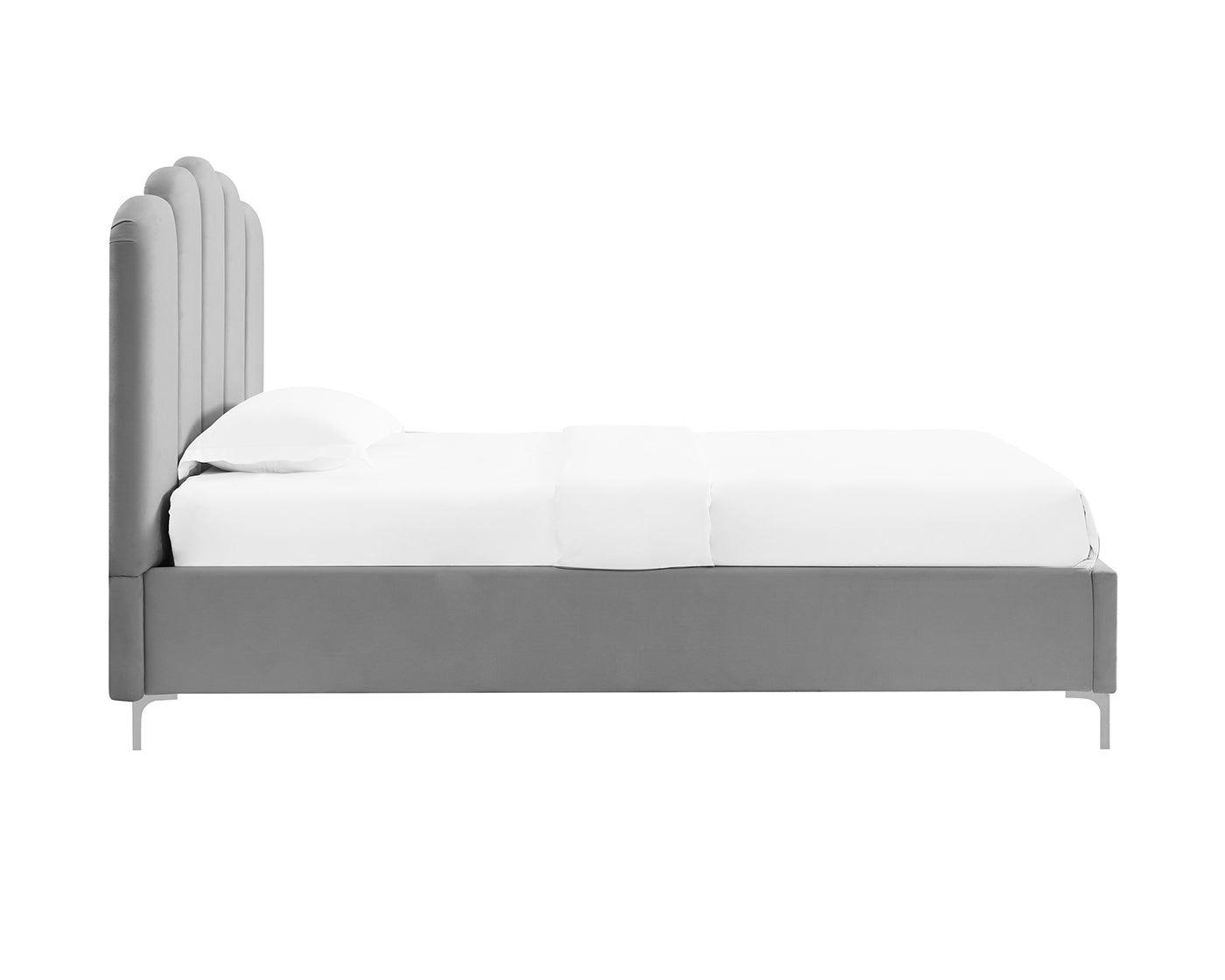 Willow Single Bed Silver-3