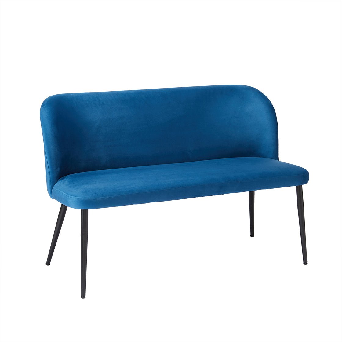 Zara Dining Bench Blue-1